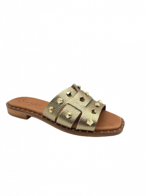 MULES SEMERDJIAN SILVIA CUIR OR