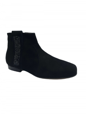 BOOTS REQINS LOLITA PEAU NOIR