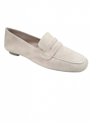 MOCASSINS REQINS HEMA PEAU ROSE