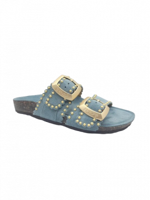 SANDALES SEMERDJIAN ARONA BLEU GRIS