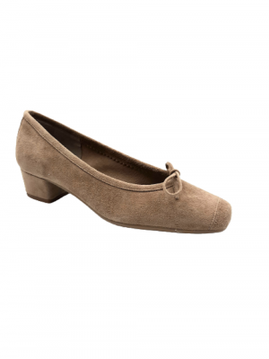 BALLERINES REQINS RUDY PEAU NATUREL