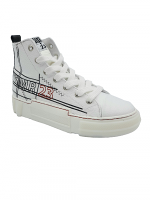 BASKETS SEMERDJIAN VERS 15 BLANC