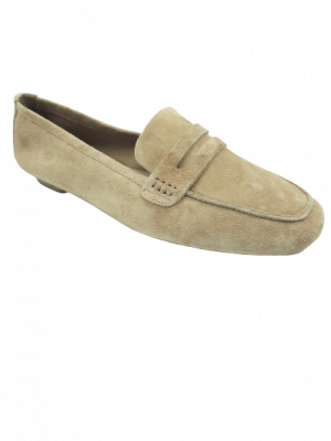 MOCASSINS REQINS HEMA PEAU TAUPE