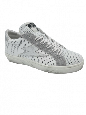 BASKETS SEMERDJIAN CATRI BLANC ARGENT