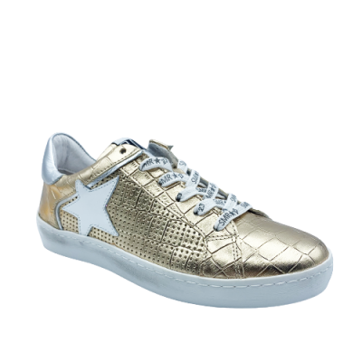 BASKETS SEMERDJIAN CARLA CUIR OR