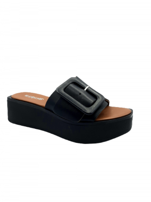 MULES REQINS LAGOON CUIR NOIR