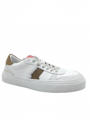 BASKETS SEMERDJIAN LANCIA BLANC MARRON