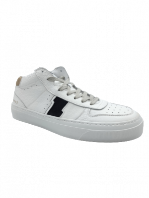 BASKETS SEMERDJIAN CADILL BLANC NOIR