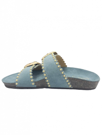 SANDALES SEMERDJIAN ARONA BLEU GRIS