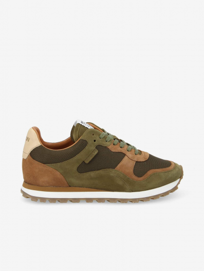 BASKETS SCHMOOVE TRAX RUNNER SUEDE ARMY OLIVE