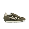 BASKETS NO NAME CITY RUN JOGGER VERT OLIVE LEOPARD