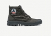 BOOTS PALLADIUM PAMPA HI DARE RHONA BLACK JOTT