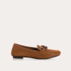 MOCASSINS REQINS HORACE CUIR VELOURS CAFE