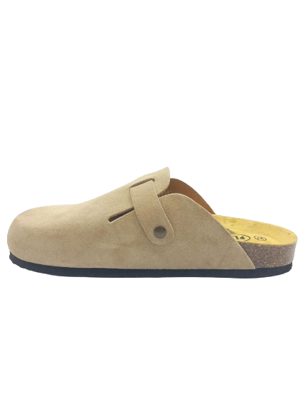 MULES PLAKTON BLOGG CUIR PEAU BEIGE