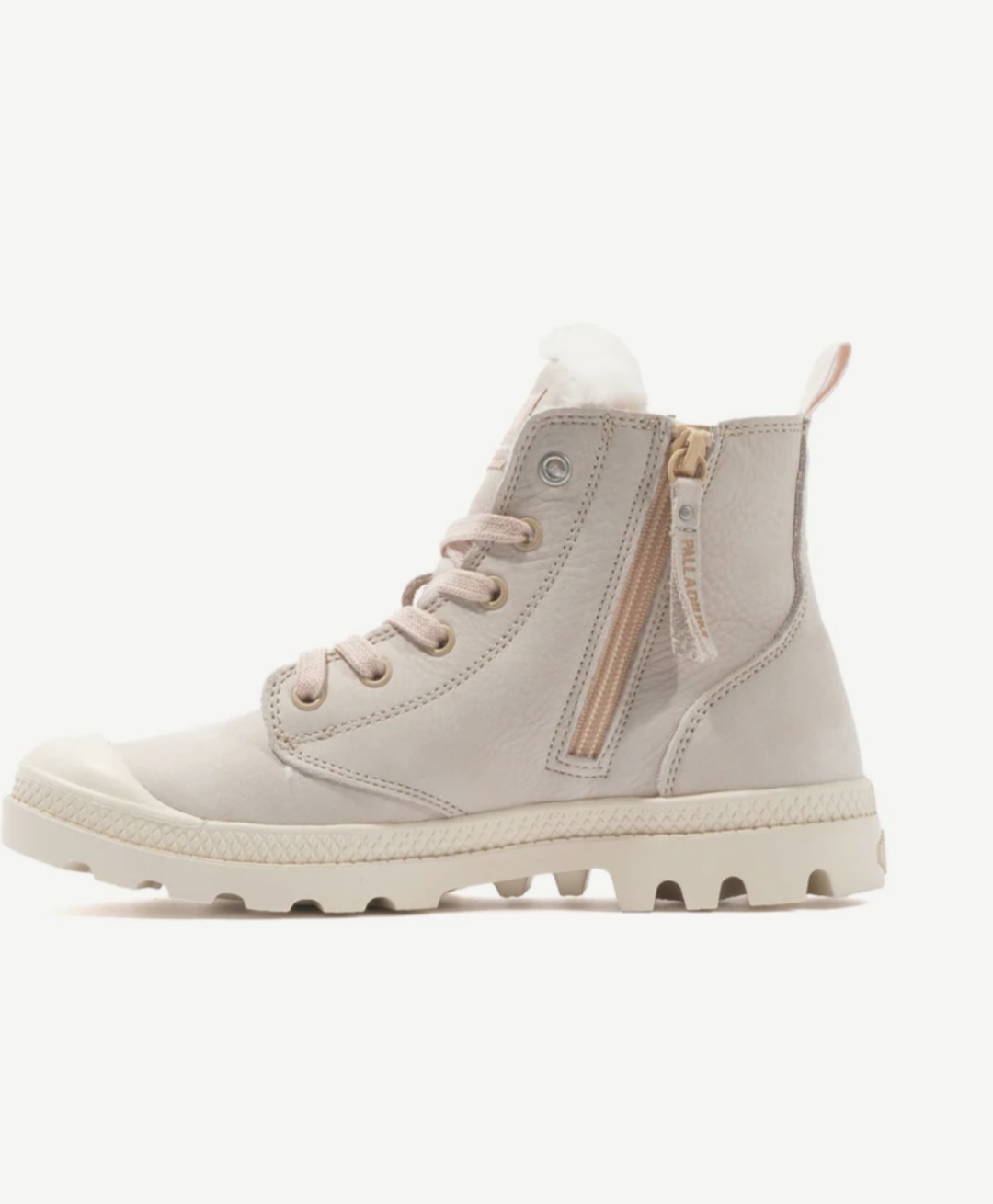 BOOTS PALLADIUM PAMPA HI ZIP WL WARM SAND